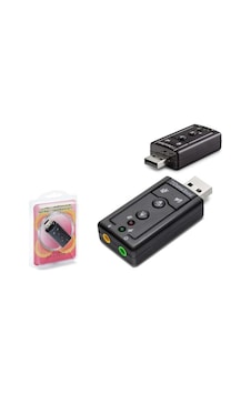 Hadron HDX5255(4177) Sound Card Usb 7.1 (521983837) Ses Kartı Hadron HDX5255(4177) Sound Card Usb 7.1 (521983837) Ses Kartı