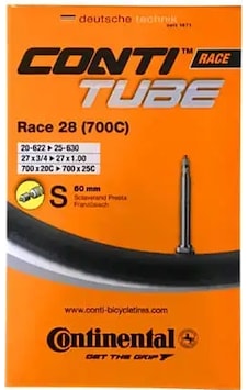 Contınental Race 700x20c25c S60mm Presta İç Lastik