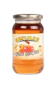 Güleroğlu Süzme Bal Cam Kavanoz Net 500 Gr