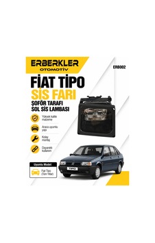 Fiat Tipo Sis Farı Şoför Tarafı Sol Sis Lambası - Erb1185 Fiat Tipo Sis Farı Şoför Tarafı Sol Sis Lambası - Erb1185