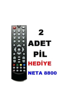 Kablo Tv Neta Teledünya Hd 8800 Uzaktan Kumanda 2 Adet Pil