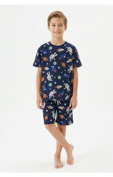 Isobel Kids İsob Astronot Desenli %100 Pamuk Erkek Çocuk Şortlu Pijama Takımı 3-13 Yaş 9110133-9130120 Renkli Isobel Kids İsob Astronot Desenli %100 Pamuk Erkek Çocuk Şortlu Pijama Takımı 3-13 Yaş 9110133-9130120 Renkli