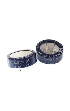 1f 5.5v Kondansatör Pil - Süper Kapasitör