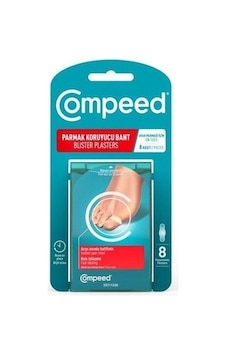Compeed Ayak Parmağı Koruyucu Bant 8 Adet Compeed Ayak Parmağı Koruyucu Bant 8 Adet