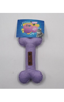 Nefes Pet Kemik Figürlü Kedi Otlu Keçe Kedi Oyuncak
