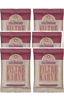 Kuru Kahveci Mehmet Efendi Colombian Filtre Kahve 6 x 80 G Kuru Kahveci Mehmet Efendi Colombian Filtre Kahve 6 x 80 G