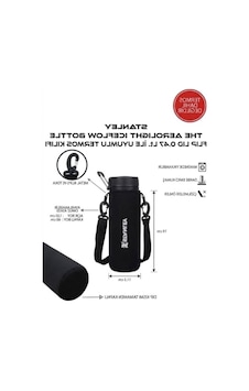 Safir Kamp Stanleye The Aerolight Bottle Flip 0.47 Lt İle Uyumlu Omuz Askılı Kılıf Açık Beyaz Safir Kamp Stanleye The Aerolight Bottle Flip 0.47 Lt İle Uyumlu Omuz Askılı Kılıf Açık Beyaz