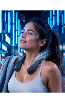 Masaüstü Bilgisayar Hafif Ergonomik Tasarımlı Uzun Pil Ömürlü Kişisel Boyun Fanı Masaüstü Bilgisayar Hafif Ergonomik Tasarımlı Uzun Pil Ömürlü Kişisel Boyun Fanı