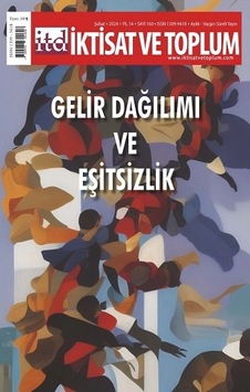 İktisat Ve Toplum Dergisi 160. Sayı Gelir Dağılımı Ve Eşitsizlik İktisat Ve Toplum Dergisi 160. Sayı Gelir Dağılımı Ve Eşitsizlik