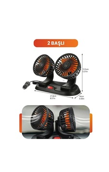 Vantilatör 12v Torpidoya Yapıştırmalı Numaratörlü Tek Kademe Çift Fanlı 360 Dönebilen 4inc Vantilatör 12v Torpidoya Yapıştırmalı Numaratörlü Tek Kademe Çift Fanlı 360 Dönebilen 4inc