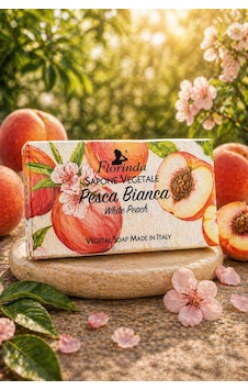 Florinda Fruits Beyaz Şeftali Aromalı Bitkisel Sabun 100 G Florinda Fruits Beyaz Şeftali Aromalı Bitkisel Sabun 100 G