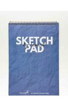 Fanart Academy Sketch Pad A5 Mavi Kapak 80 Gr 50 Yp Üstten Spiral Fanart Academy Sketch Pad A5 Mavi Kapak 80 Gr 50 Yp Üstten Spiral