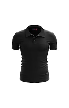 Raru Pamuk Cepli Polo T-shirt Paratus Siyah SIYAH Raru Pamuk Cepli Polo T-shirt Paratus Siyah SIYAH