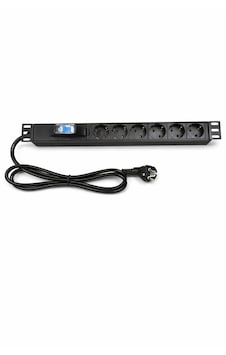 19" 1u 6'lı Schuko Kabinet Grup Priz-16a Sigortalı Pdu Rack Kabinet Tipi Alüminyum Gövde Grup Priz 19" 1u 6'lı Schuko Kabinet Grup Priz-16a Sigortalı Pdu Rack Kabinet Tipi Alüminyum Gövde Grup Priz