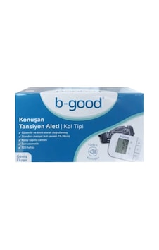 B-Good Konuşan Kol Tipi Tansiyon Aleti B-Good Konuşan Kol Tipi Tansiyon Aleti