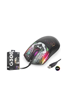 Good Pro G306a Rgb Gaming Mouse 7200 Dpı Graffiti Desenli Siyah Diğer Good Pro G306a Rgb Gaming Mouse 7200 Dpı Graffiti Desenli Siyah Diğer