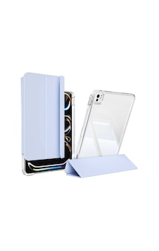 Apple Uyumlu iPad Pro 11 2024 Kılıf Magnetik Ayrılabilen Airbagli Zore Sliding Tablet Kılıfı Klasik Apple Uyumlu iPad Pro 11 2024 Kılıf Magnetik Ayrılabilen Airbagli Zore Sliding Tablet Kılıfı Klasik