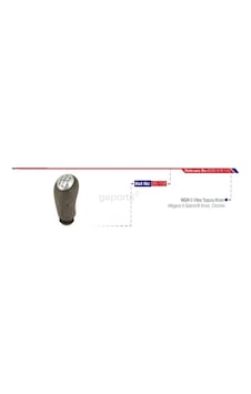 Vites Topuzu Renault Megane 2 2002 Clio 3 2004 Dacia Logan 2004 5 İleri - Krom Kapak Diğer Vites Topuzu Renault Megane 2 2002 Clio 3 2004 Dacia Logan 2004 5 İleri - Krom Kapak Diğer