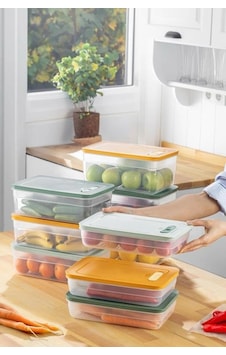 Tupper Model - Vakumlu - Mikrodalga Buzluk Saklama Kabı 5lt Sarı Tupper Model - Vakumlu - Mikrodalga Buzluk Saklama Kabı 5lt Sarı