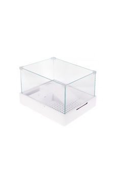 Sobo Cam Kaplumbağa Bahçesi Filtre-lambalı 40x29x25