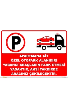 APARTMANA AİT ÖZEL OTOPARK ALANI APARTMANA AİT ÖZEL OTOPARK ALANI