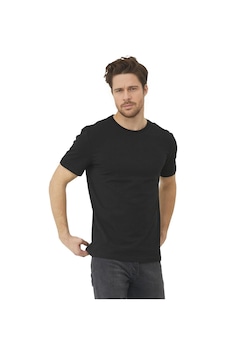 Erkek Slim Fit Dar Kalıp %100 Pamuk Bisiklet Yaka T-shirt Siyah Edw039-siyah Siyah Erkek Slim Fit Dar Kalıp %100 Pamuk Bisiklet Yaka T-shirt Siyah Edw039-siyah Siyah