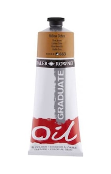 Daler Rowney Graduate Yağlı Boya 200 ML 663 Yellow Ochre Daler Rowney Graduate Yağlı Boya 200 ML 663 Yellow Ochre