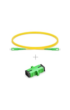 Fiber Internet Kablo Uzatma Paketi 10 Metre Sc-apc Sc-apc Patchcord Ve Konnektör Fiber Internet Kablo Uzatma Paketi 10 Metre Sc-apc Sc-apc Patchcord Ve Konnektör
