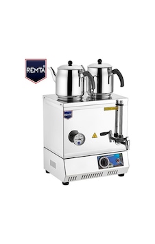 Remta 30 Model Çift Demlikli Elektrikli Çay Kazanı 23 Lt Pleytsiz Remta 30 Model Çift Demlikli Elektrikli Çay Kazanı 23 Lt Pleytsiz