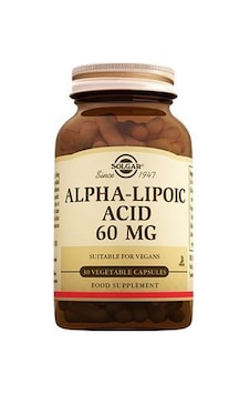 Solgar Alpha Lipoic Acid 60 Mg 30 Kapsül Solgar Alpha Lipoic Acid 60 Mg 30 Kapsül