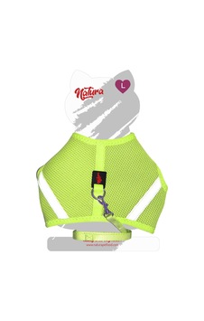 Natura Air Net Kedi Bel Tasması Neon Lime L Natura Air Net Kedi Bel Tasması Neon Lime L