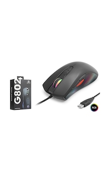 Nodar Good Pro G802 Gaming Mouse 7200 Dpı 8 Tuş 1000hz Rgb - Siyah Nodar Good Pro G802 Gaming Mouse 7200 Dpı 8 Tuş 1000hz Rgb - Siyah