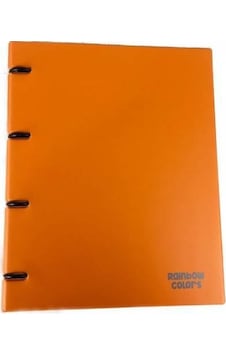 Önder Raınbow Colors 4 Halkalı Pvc Turuncu  122-18