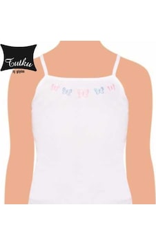 Tutku 0165 Kız Çocuk Atlet Ip Askılı Desenli Pamuk 6'Lı Paket Tutku 0165 Kız Çocuk Atlet Ip Askılı Desenli Pamuk 6'Lı Paket