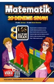 Altın Oran 8. Sınıf Matematik 20 Deneme Tamamı Video Çözümlü N11.1692 Altın Oran 8. Sınıf Matematik 20 Deneme Tamamı Video Çözümlü N11.1692
