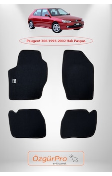 Rizline Peugeot 306 1993-2002 Araca Özel Halı Paspas Siyah Rizline Peugeot 306 1993-2002 Araca Özel Halı Paspas Siyah