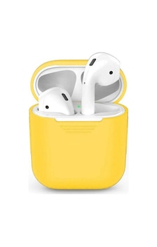 Koodmax - Apple Uyumlu AirPods 1. Ve 2. Nesil Silikon Kulaklık Koruma Kılıfı - Koruyucu Kılıf 001
