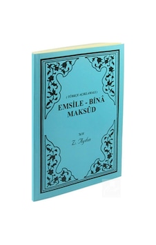Türkçe Açıklamalı Emsile - Bina - Maksud / Zeycan Aydın Türkçe Açıklamalı Emsile - Bina - Maksud / Zeycan Aydın