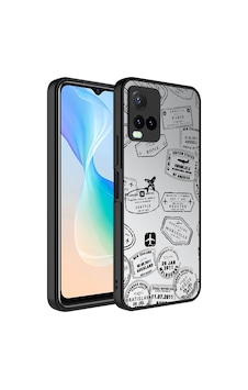 Noktaks - Vivo Y33s Uyumlu Kılıf Aynalı Desenli Kamera Korumalı Parlak Mirror Kapak - Seyahat - T26838 Noktaks - Vivo Y33s Uyumlu Kılıf Aynalı Desenli Kamera Korumalı Parlak Mirror Kapak - Seyahat - T26838