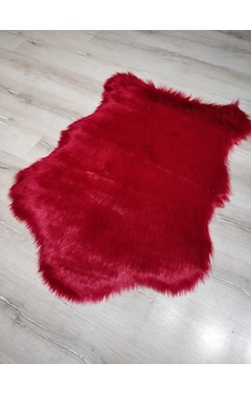 Yamalıhome Peluş Halı Apost Kırmızı Post Halı 100X150 Cm Yamalıhome Peluş Halı Apost Kırmızı Post Halı 100X150 Cm