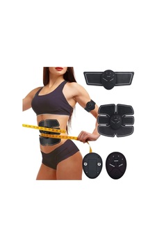 Vücut Geliştirici Elektronik Kemer Gym Masaj Aleti Spor Aleti 5468 Çok Renkli