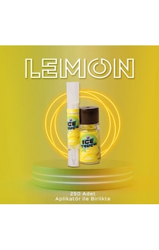 İce Touch Mentol Topu Limon 250'li + Aplikatör İce Touch Mentol Topu Limon 250'li + Aplikatör