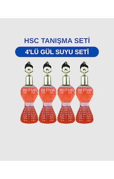 4'lü Lüx Gül Suyu Seti Lüx Gül Suyu 300cc