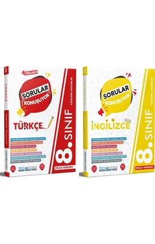 Pruva Akademi 8. Sınıf Türkçe + İngilizce Sorular Konuşuyor Seti 2 Kitap 2023 Pruva Akademi 8. Sınıf Türkçe + İngilizce Sorular Konuşuyor Seti 2 Kitap 2023