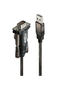 Lindy Lın-42855 Usb 2.0 To Rs232 Erkek-erkek Dönüştürücü Kablo Lindy Lın-42855 Usb 2.0 To Rs232 Erkek-erkek Dönüştürücü Kablo