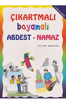 Çıkartmalı Boyamalı Abdest - Namaz - Asım Uysal - Mürşide Uysal - Uysal Yayınevi Çıkartmalı Boyamalı Abdest - Namaz - Asım Uysal - Mürşide Uysal - Uysal Yayınevi