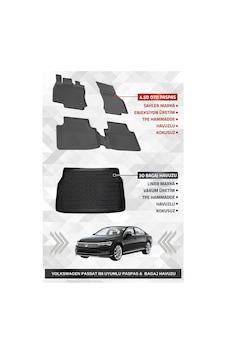 Sahler Volkswagen Passat B8 2015-2023 Uyumlu 4.5d Premium Havuzlu Oto Paspas Ve Liner Marka 3d Bagaj Havuzu Sahler Volkswagen Passat B8 2015-2023 Uyumlu 4.5d Premium Havuzlu Oto Paspas Ve Liner Marka 3d Bagaj Havuzu