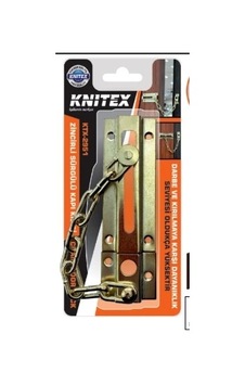 Knitex-zincirli Sürgülü Kapı Kilidi Vkm Ktx-2951