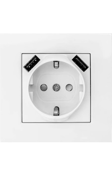 Viko Karre-meridian 90970x92 Topraklı 2 Usb Li 5v-2a Çocuk Korumalı Priz Beyaz Komple Viko Viko Karre-meridian 90970x92 Topraklı 2 Usb Li 5v-2a Çocuk Korumalı Priz Beyaz Komple Viko