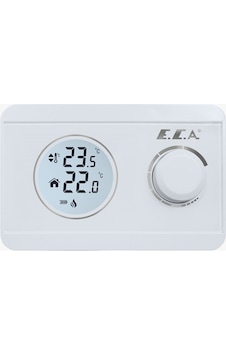 E.C.A. Poly 100 W Kablosuz Oda Termostatı E.C.A. Poly 100 W Kablosuz Oda Termostatı